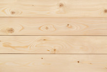 Freshly-planed Wood Planks Closeup