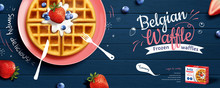 Belgian Waffle Mix Ads
