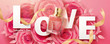 Valentine's Day sale perfume ads
