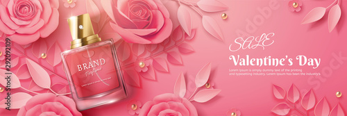 Cuadros en Lienzo Valentine's Day sale perfume ads