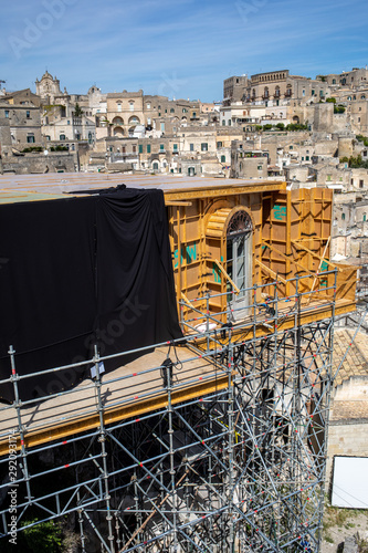 Fotomural Bond apartment from the movie No Time to Die in Sassi, Matera, Italy