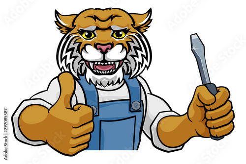 A wildcat electrician, hand...