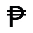   philippine currency icon. Pesos Sign  vector