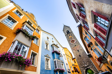 old town of sterzing in italy