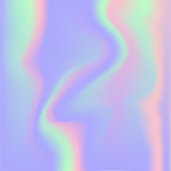 Fototapete - Abstract holographic vector background