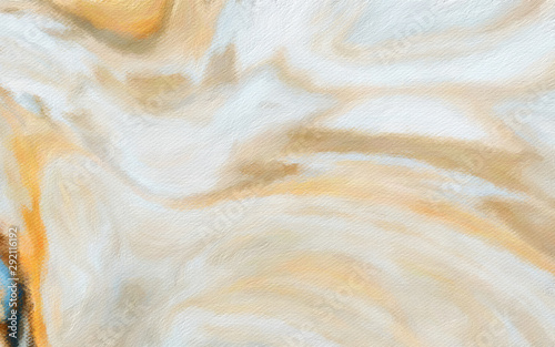 Abstract painting in oil background, splashes of paint on canvas, template fo...