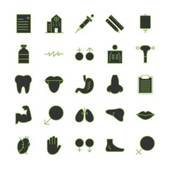 25 decent icon sheet of universal