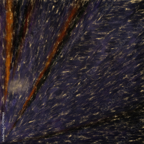 Abstract painting in oil background, splashes of paint on canvas, template fo...