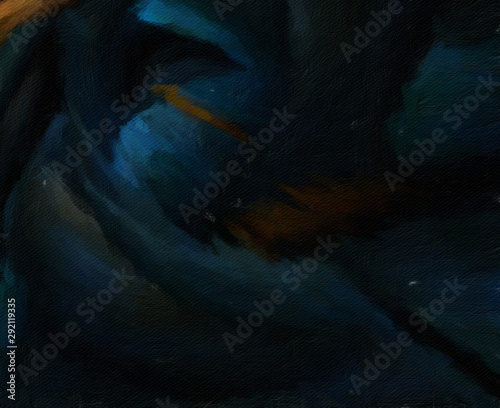 Abstract artwork aesthetic design with messy oil paint strokes, art design pa...