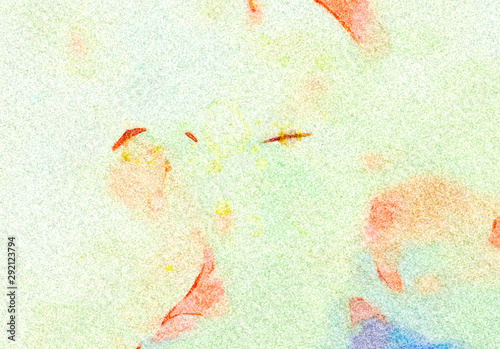 Abstract watercolor texture background, colorful bright splashes and strokes,...