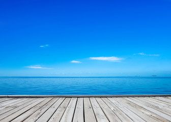 tropical beach in Maldives . blue sea