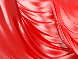 Red wavy luxury abstract background