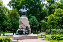 Monument To Nikolay Przhevalsky In St Petersburg, Russia