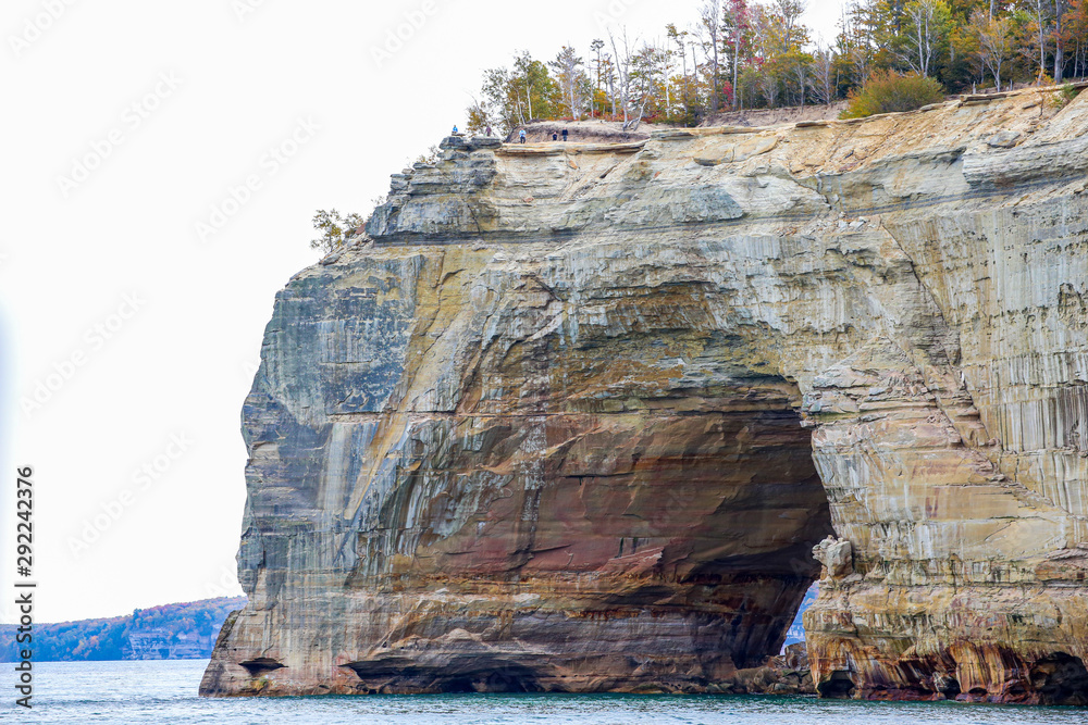 Pitcher Rocks Mi Pictured Rocks National Lakeshore in the south shore of Lake Superior ...