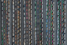 Rail Road Cars (Collage), Atlanta, Georgia