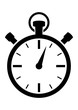 gz491 GrafikZeichnung - german - Stoppuhr: english - timer / stop watch icon: fast time - simple template - DIN A4 - poster xxl g8570