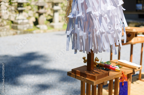 祈祷 神社 お祓い 大麻 大幣 おおぬさ Stock 写真 Adobe Stock