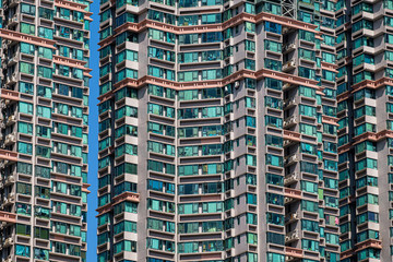 Poster - Residential buildings in Hong Kong