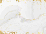 Marble and gold background template.