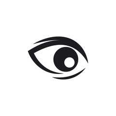 Wall Mural - Eye care logo vector