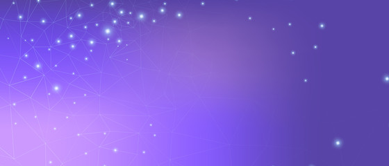Wall Mural - technology data. violet vector science flyer.