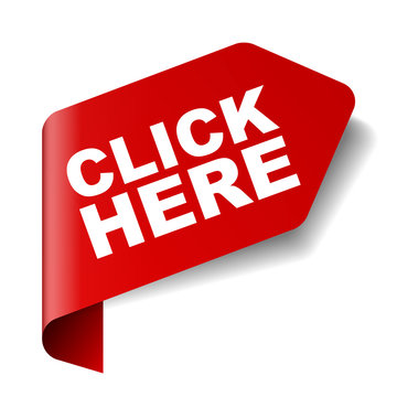 red vector banner click here