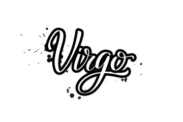 vector calligraphy illustration isolated on white background