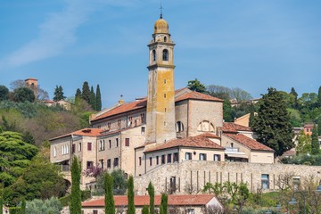 Sticker - Church in Arquà Petrarca