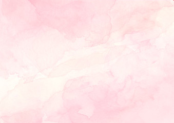  Pink waetrcolor background Abstract pastel backdrop Paint texture
