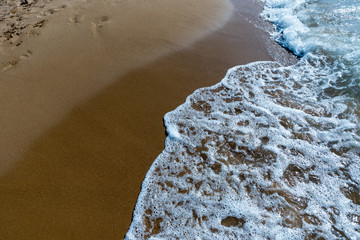 Shore of Sicily beach