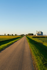 Wall Mural - Open country road