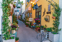 Colorful Street Ischia, Italy