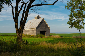 Poster - Vintage barn in the Midwest