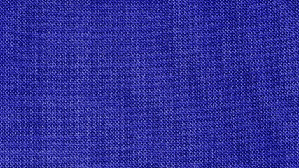Wall Mural - Blue woven fabric texture background. Closeup. Blue textile material texture