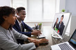 © Andrey Popov - Businesspeople Videoconferencing With Colleagues