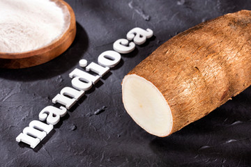 Sticker - Manihot esculenta - Raw cassava starch