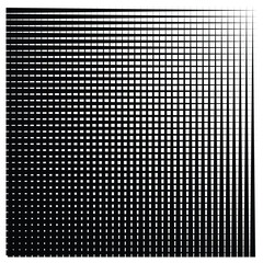 Poster - Grid, mesh element. cellular, reticular grate, lattice. array of bisect, overlap lines, stripes. geometric monochrome, black and white element, pattern. Intersect straight, parallel lines, stripes