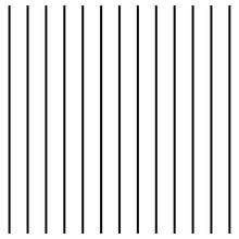 Vertical Parallel Lines, Stripes. Straight Streaks, Strips Design Element. Linear, Lineal Pattern. Line Half-tone Element. Lines Pattern
