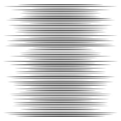 Poster - Random lines element. Random horizontal lines. Irregular straight, parallel stripes. Strips, streaks half-tone geometric pattern