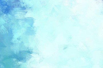 Naklejka na meble rough brush painted artwork with light cyan, corn flower blue and sky blue color. can be used as texture, graphic element or wallpaper background