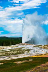 Old Faithful Geyser, Yellowstone National Park