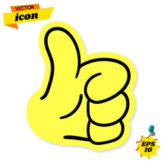 Poster - Thumb Up icon