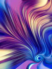 Wall Mural - Computing Color Flow