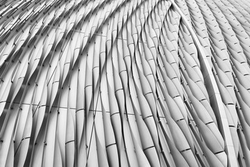 Poster - Exterior of modern architecture. Building abstract background
