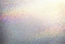 Silver Shimmer Decorative Texture. Brilliant Dust Abstract Background. Bright Glitter Surface. Winter Celebration.