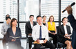 © Nattakorn - Speaker talking in seminar with many of audiences for business meeting for key of success