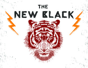 tiger illustration graphic design resource