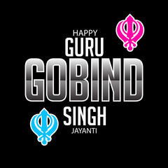 Wall Mural - Happy Guru Gobind Singh Jayanti