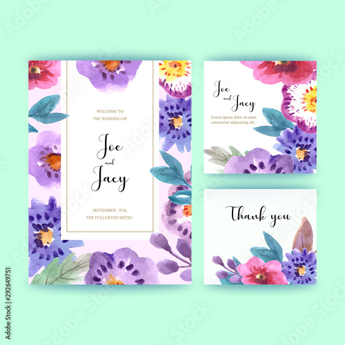 Wedding card for design