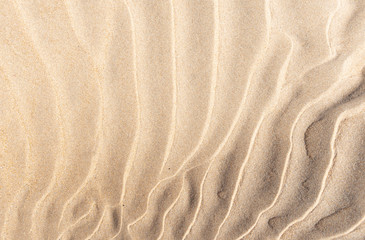 sand waves on the beach